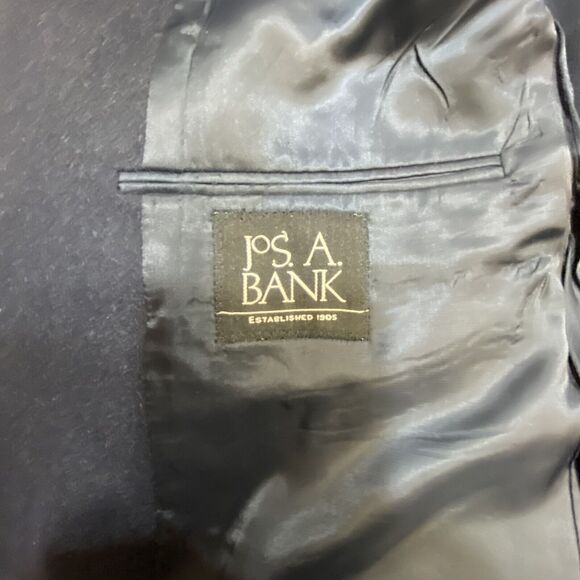 Jos A Bank 100% Camel Hair Blazer Men's 43R Blue Preppy American Academia Jacket - Picture 8 of 15